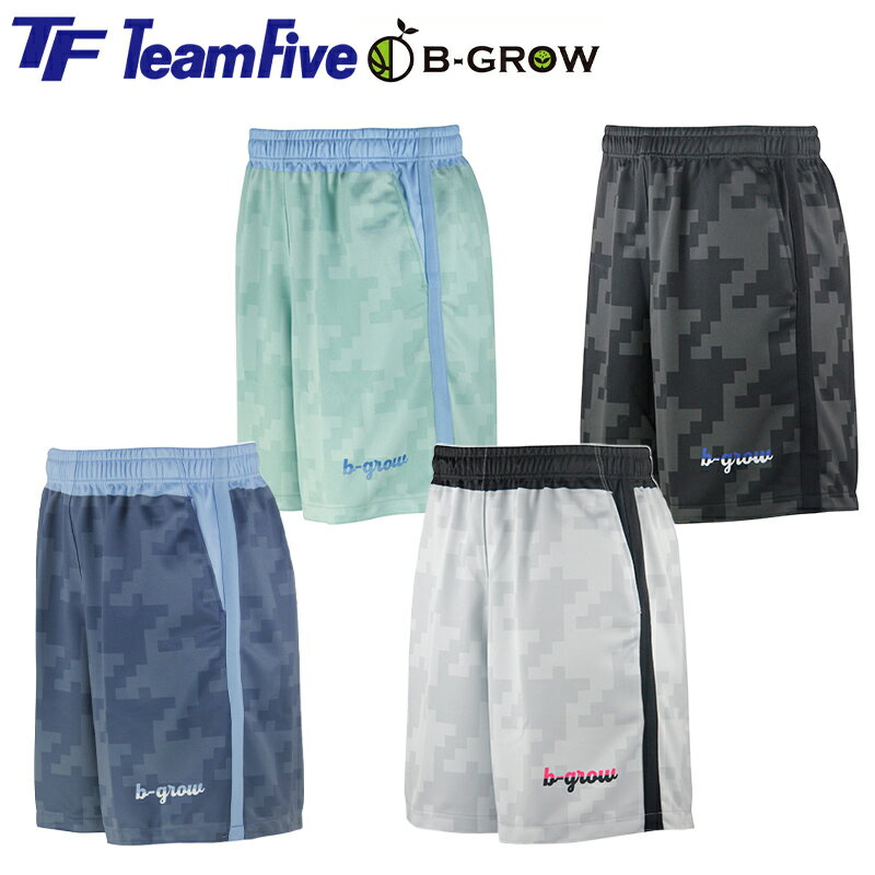 TeamFive チームファイブ B-GROW BBショーツ ミントグリーン ブラック グレー インディゴブルー BBDS-0406 BBDS-0407 BBDS-0412 BBDS-0425 S M L LL 3L 4L