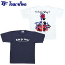 TeamFive チームファイブ 「レッツ・ゴー・フープ!」 ブラック ホワイト AT-1101 AT-1108 SSS SS S M L LL 3L