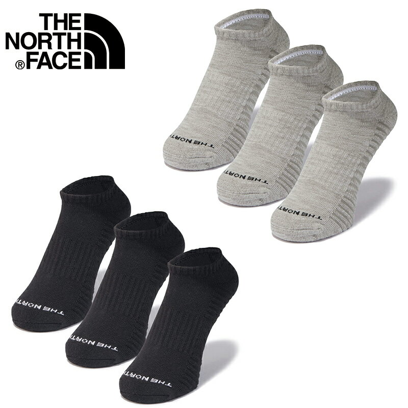 楽天イシダスポーツ楽天市場店【正規品/即日発送】THE NORTH FACE ザ・ノースフェイス ランニング アンイーブン ドライ 3P ショート ユニセックス 靴下 ソックス アウトドア 2023春夏 （NN82304）