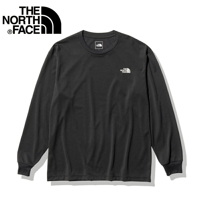 【正規品/即日発送】THE NORTH FACE ザ・ノースフェイス ロングスリーブTNFバグフリーティー メンズ アスファルトグレー 男 Tシャツ 長袖 アウトドア キャンプ 虫よけ 防虫 速乾 (NT12330)