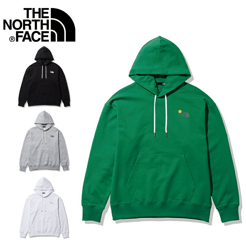 【正規品/即日発送】THE NORTH FACE ザ ノースフェイス フラワーロゴフーディ ユニセックス K AM W Z 上着 パーカー フーディ ノースフェイスメンズパーカー ノースフェイスパーカーレディース メンズ ノースフェイス 服 2023春夏 ザノースフェイス トレーナー (NT12338)