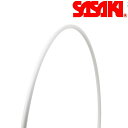 SASAKI ササキ 丸型フープ F.I.G.(国際体操連盟)認定品 ホワイト (M-11ST-F) 重さ300g以上 新体操 体操 フープ フラフープ 手具 ...