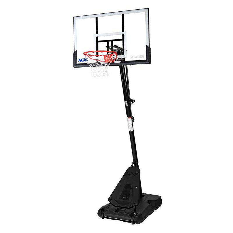 【送料無料】バスケットゴール SPALDING スポルディング 50インチ NCAA エグザクトハイト アクリルポータブル (E6A994) バスケットゴール スポルディング 2