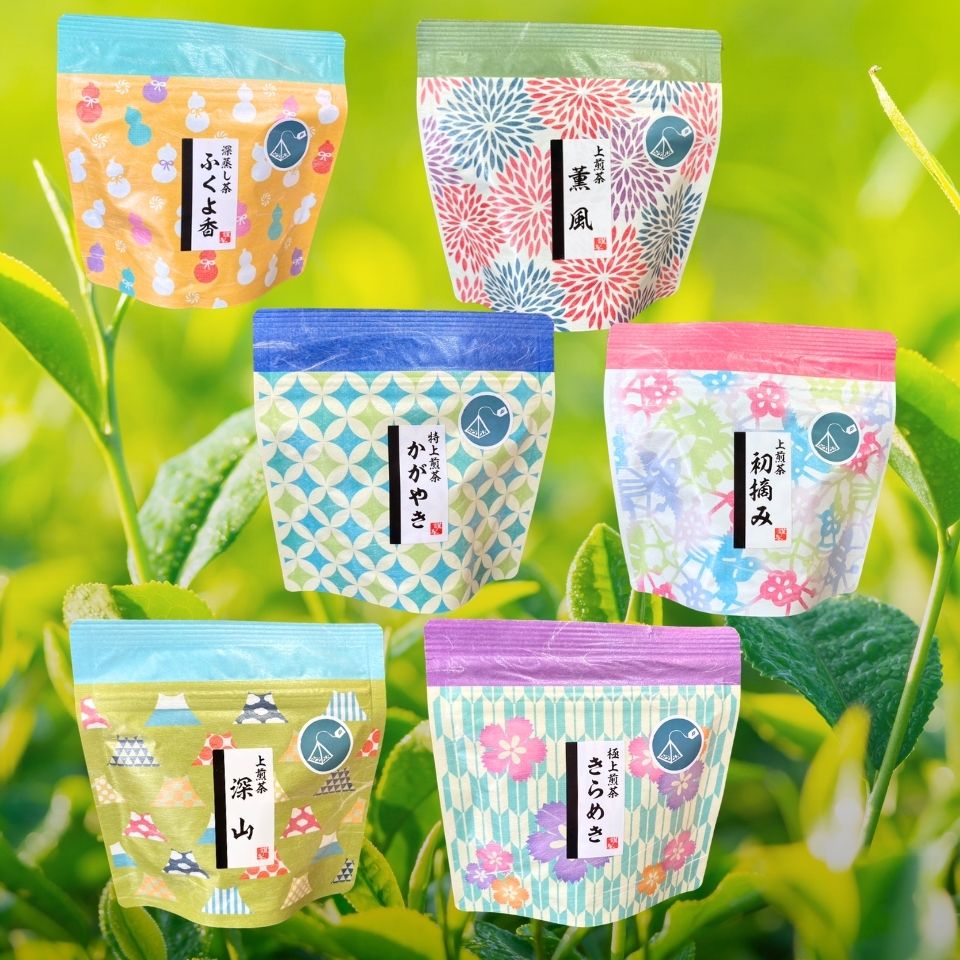 乐天商城 - 人気の上煎茶ティーバッグ6種セット いしだ茶屋 深山 ・ きらめき ・ 初摘み ・ かがやき ・ ふくよ香 ・ 薫風 各1袋 ティーバッグ 飲み比べ 煎茶 深蒸し茶 緑茶 日本茶 手軽 人気 日常使い ギフト 特上煎茶 極上煎茶