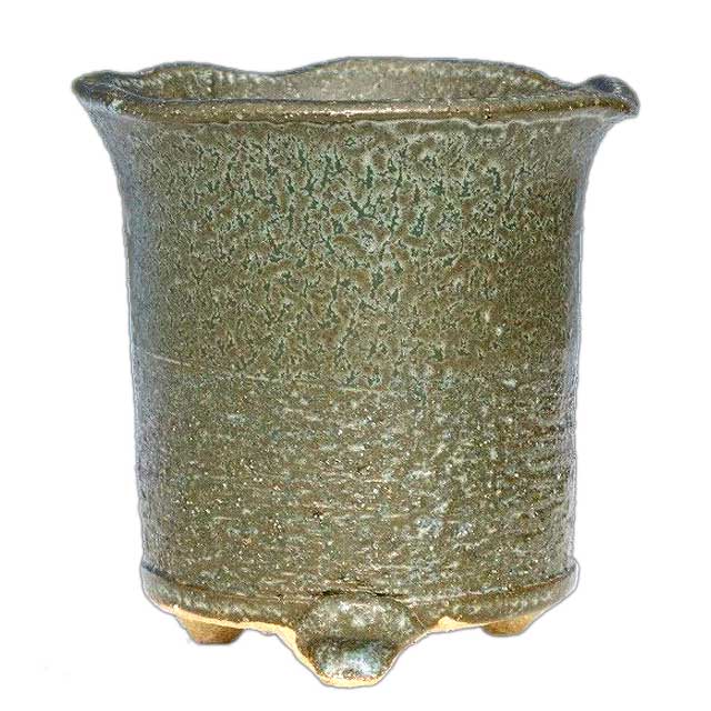 【クーポン発行中！〜11/27】【キズ有の物には割引あり】選べる ソリひねり 青銅鉢 3.5号（外径10.5cm ..