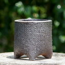 【10%OFFクーポン対象 ~8/17】【キズ有の物には割引あり】選べる 手づくり(タタラ) 平造窯 平造27(LL) 3.5号(外径10.5cm 高さ11cm)サナサービス 信楽焼 植木鉢 【山野草鉢 多肉植物鉢 サボテン鉢 盆栽鉢 果樹苗 アガベ 塊根植物】