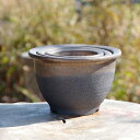 【10%OFFクーポン対象 ~7/26】信楽焼 植木鉢 陶器 縁付金彩中深鉢 三つ組(3.5号、4.5号、5.5号) 【送料無料】【山野草鉢 多肉植物鉢 サボテン鉢 盆栽鉢 果樹苗 アガベ 塊根植物】