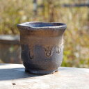 【10%OFFクーポン対象 ~7/11】信楽焼 植木鉢 陶器 手びねり(ロクロ引き) 選べる 高級な蛙目粘土使用 金彩ビードロ 中深鉢 3号サナサービス【山野草鉢 多肉植物鉢 サボテン鉢 盆栽鉢 果樹苗 アガベ 塊根植物】