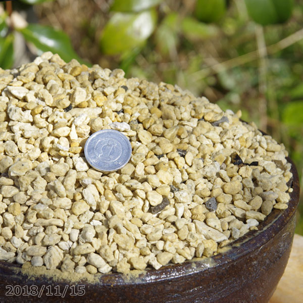 薩摩土（さつま土）　小粒　6L 【東洋蘭の土・古典園芸植物の土・山野草の土・宿根草の土・観葉植物の土】【ラン科植物の土・エビネの土・春蘭の土・寒蘭の土】 【基本用土 園芸用土】