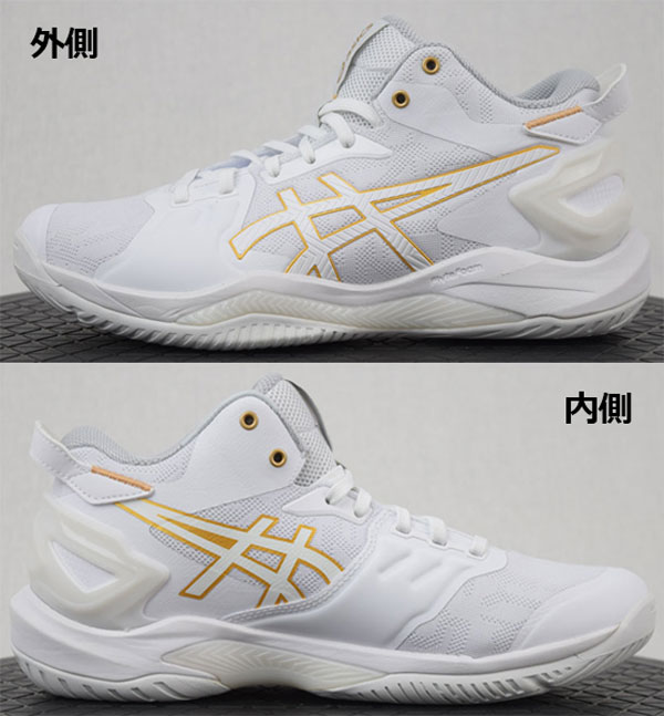 【2022 春夏】 アシックス 【ASICS】 バスケットボールシューズ GELBURST 26 EXTRA WIDE ゲルバースト 26 エキストラワイド 1063A048 100 (4E相当/幅広/バスケットボール用品/バスケ用品/バスケシューズ/バッシュ/アスリート/部活/トレーニング)