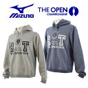 【超特価半額！】【50%OFF！】ミズノ【MIZUNO】【THE OPEN】ゴルフ GOLF フーデッドスウェット スウェットシャツ パーカー 52JC5623 (メンズ/ゴルフウェア/父の日ギフト/男性用プレゼント) 【セール】【お買い得】 その1