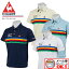 【半額! 50%OFF!】 【1点までメール便可】 ルコックゴルフ 【le coq sportif】 ゴルフ GOLF 半袖シャツ サンスクリーンシャツ QGMNJA26 2019春夏 (メンズ/男性用/ゴルフウェア/ポロシャツ/Tシャツ/吸汗速乾/UVカット/父の日ギフト/プレゼント)