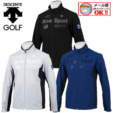【37%OFF】 【1点までメール便可】デサント ゴルフ DESCENTE】ムーヴスポーツ【Move Sport】GOLF 4WAYソロストレッチウィンドジャケット ウィンドブレーカーシャツ アウター DGMPJK03 2020SS (メンズ/ゴルフウェア/長袖/父の日ギフト/男性用プレゼント)