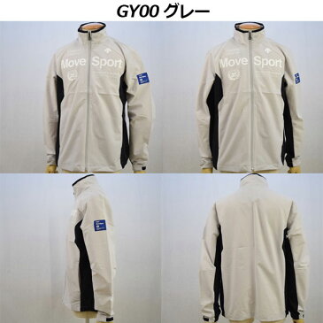 【37%OFF】 【1点までメール便可】デサント ゴルフ DESCENTE】ムーヴスポーツ【Move Sport】GOLF 4WAYソロストレッチウィンドジャケット ウィンドブレーカーシャツ アウター DGMPJK03 2020SS (メンズ/ゴルフウェア/長袖/父の日ギフト/男性用プレゼント)