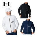 アンダーアーマー 【2022 秋冬】 アンダーアーマー 【UNDER ARMOUR】 メンズ ゴルフ GOLF UAストーム ウインドジャケット 1375324 (男性用/長袖/フルジップ/裏地メッシュ/アウター/ゴルフウェア/ウィンドブレーカー/ゴルフブルゾン/ストレッチ/撥水加工/父の日/ギフト/プレゼント)