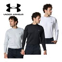 アンダーアーマー 【UNDER ARMOUR】 メンズ ゴルフ GOLF UAトリコット ロングスリーブ モックネック シャツ 1381282 (男性用/長袖シ...