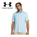 アンダーアーマー【UNDER ARMOUR】メンズ ゴルフ GOLF UAプレーオフ ポロ3.0 プリント 1378677 914 半袖シャツ ポロシャツ 2024春夏 (男性用/ゴルフウェア/ゴルフシャツ/ストレッチ/抗菌防臭/父の日/ギフト/プレゼント)