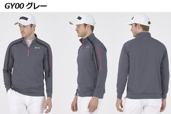 スリクソン【SRIXON】メンズ ゴルフ GOLF【松山プロ/星野プロ共同開発】プロスタイルシャツ RGMXJB01 2024春夏 (男性用/ゴルフウェア/長袖シャツ/ハーフジップ/父の日ギフト/プレゼント)