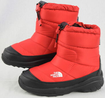 【2018 秋冬モデル】 ノースフェイス 【THE NORTH FACE】 アウトドアブーツ ジュニア キッズ K ヌプシブーティーウォータープルーフII(キッズ) K Nuptse Bootie WP 2 NFJ51880 RK (子供用/ユース/スノーブーツ/ウィンターシューズ/防寒/防水)