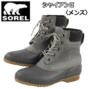 ソレル 【SOREL】 アウトドアブーツ メンズ MENS シャイアン2 / CHEYANNE II NM2575 052 2019秋冬継続 (男性用/スノーブーツ/ウィンターシューズ/防水/全天候対応/コロンビア) 【オススメ】【大人気】