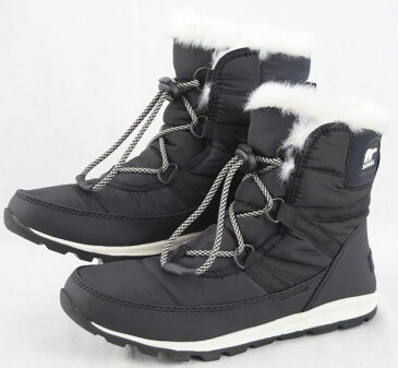 ソレル 【SOREL】 アウトドアブーツ キッズ ジュニア ユースウィットニーミッドショートレース / YOUTH WHITNEY SHORT LACE NY1897 011 2019秋冬継続モデル (子供用/スノーブーツ/ウィンターシューズ/防水/全天候対応/コロンビア) 【オススメ】【大人気】