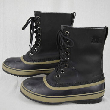 【2019 秋冬モデル】 ソレル 【SOREL】 アウトドアブーツ メンズ MENS 1964 レザー / 1964 LTR NM3484 010 (男性用/スノーブーツ/ウィンターシューズ/防水/コロンビア) 【オススメ】【大人気】