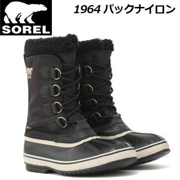 ソレル 【SOREL】 アウトドアブーツ メンズ MENS 1964 パックナイロン / 1964 PAC NYLON NM3487 011 2019秋冬継続モデル (男性用/スノーブーツ/ウィンターシューズ/防水/コロンビア) 【オススメ】【大人気】