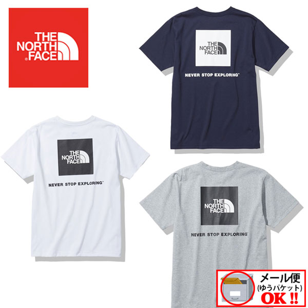 【1点までメール便可】 【2021 春夏】 ノースフェイス 【THE NORTH FACE】 メンズ Tシャツ ショートスリーブバックスクエアーロゴティー / S/S Back Square Logo Tee NT32144 (男性用/半袖シャツ/静電ケア/ランニング/カジュアル)