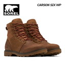 【2022 秋冬】 ソレル 【SOREL】 アウトドアブーツ メンズ カーソンシックス ウォータープルーフ / CARSON SIX WP NM4762 242 (男性用/冬靴/ブーツ/スノーブーツ/ウィンターシューズ/防水/防寒/コロンビア) 【オススメ】