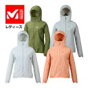 ミレー 【MILLET】 レディース ウィメンズ ブリーズバリヤー ワイルダー ライトジャケット MIV01945 (女性用/ウィンドシェルジャケット/アウター/アウトドアウェア/耐久撥水/軽量/パッカブル/登山/トレッキング/キャンプ/アウトドア)