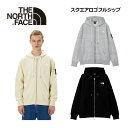 ノースフェイス 【THE NORTH FACE】 メンズ スクエアロゴフルジップ / Square Logo Full Zip NT12335 2024春夏継続 (男性用/トップス/スウェットパーカ/フルジップパーカー/パーカー/キャンプ/アウトドア/カジュアル)