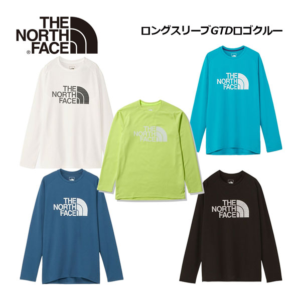 ノースフェイス ノースフェイス【THE NORTH FACE】メンズ ロングスリーブGTDロゴクルー / L/S GTD Logo Crew NT12377 2024春夏継続 (男性用/Tシャツ/長袖シャツ/ロンT/吸汗速乾/抗菌防臭/アウトドア/スポーツウェア)