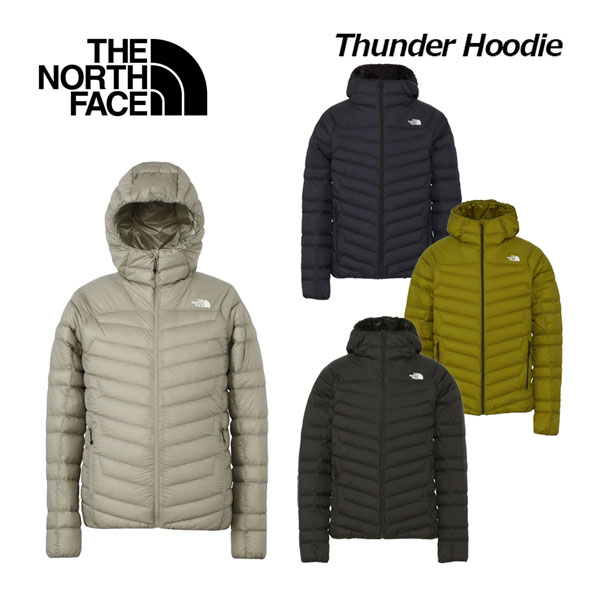 【2023 秋冬】 ノースフェイス 【THE NORTH FACE】 アウトドアジャケット メンズ サンダーフーディ / Thunder Hoodie NY82311 ハイブリッドダウン 正規品 新品 (男性用/撥水/アウター/ジャンパー/ダウンジャケット)