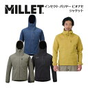 【2024 春夏】ミレー【MILLET】メンズ インセクト バリヤー ビオナセ ジャケット / INSECT BARRIER BIONNASSAY JT M MIV02063 ソフトシェルフーディ (男性用/薄手/アウター/ジャンパー/防虫機能/防風/ストレッチ/登山/トレッキング/アウトドア)(4)