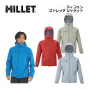 ミレー【MILLET】メンズ ティフォン ストレッチ ジャケット / TYPHON ST JKT M MIV03168 高機能レインウェア (男性/アウター/レ...