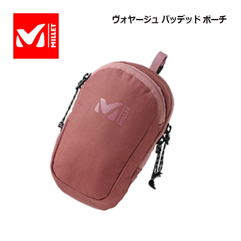乐天商城 - 【1点までメール便可】ミレー【MILLET】ヴォヤージュ パッデッド ポーチ VOYAGE PADDED POUCH 小型ポーチ 外付けポーチ 登山 トレッキング用品 MIS0660 6151 (小物入れ/携帯ポーチ/軽量/デイリー/旅行/野外/フェス/アウトドア/キャンプ)