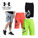 【1点までメール便可】 アンダーアーマー 【UNDER ARMOUR】 ジュニア UAプロトタイプ 2.0 ショーツ ロゴ 1361817 2023春夏継続 (子供用/小学生/Jr/ハーフパンツ/トレーニング/ハーパン/スポーツウェア/運動会)