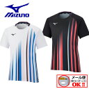 ミズノ 【MIZUNO】 ラケットスポーツ ユニセックス ドライエアロフロー ゲームシャツ 半袖 Tシャツ 62JA2500 (ソフトテニス/バドミントン/半袖シャツ/男女兼用/男性用/女性用/トレーニングウエア/スポーツウェア/高通気/放熱)(4)