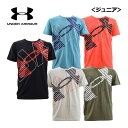 クリアランスセール!【1点までメール便可】アンダーアーマー 【UNDER ARMOUR】 ジュニア UAテック ショートスリーブ Tシャツ スーパービッグロゴ 半袖 1378273 2023春夏 (子供用/小学生/半袖シャツ/トレーニングウェア/スポーツウェア/部活/運動会)
