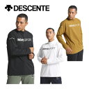 デサント 【2023 秋冬】デサント【DESCENTE】ムーブスポーツ【Move Sport】ユニセックス SUNSCREEN モックネック ロングスリーブシャツ DMMWJB54 長袖シャツ (メンズ/レディース/Tシャツ/ロンT/トレーニングウェア/スポーツウェア/ストレッチ/吸汗速乾/UVカット)