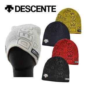 【2022-2023】 デサント 【DESCENTE】 メンズ スキーキャップ ニットキャップ KNIT CAP DWBUGC01D スキー帽子 (男性用/ウォッチキャップ/ワッチキャップ/ニットビーニー/ヒートナビ/日本製) 【おすすめ】 【プレゼント・ギフト】