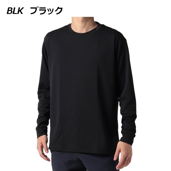 石田スポーツ BRIO 楽天市場店のデサント 【DESCENTE】 ユニセックス スキー アンダーシャツ DWMUJB61 インナーシャツ (メンズ/レディース/スキーウェア/インナーウェア/長袖シャツ/クルーネック/暖かい/ストレッチ/抗菌防臭)｜アングル2