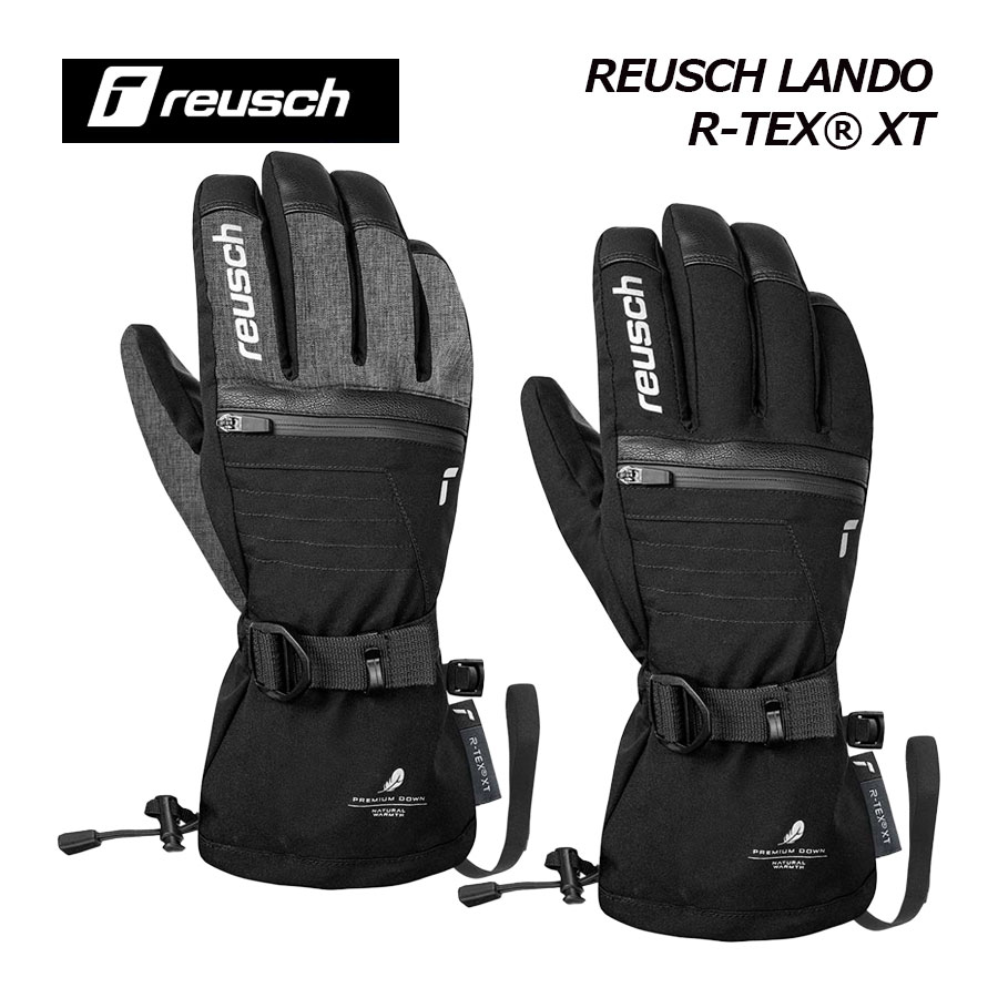 【2025-2026】ロイシュ【reusch】スキーグローブ スキー手袋 REUSCH LANDO R-TEX XT / ロイシュ ランド R-TEX XT 6501244 (スキーグラブ/グローブ/手袋/5本指/ダウン/ロイッシュ/スキー/スノーボード)の商品画像