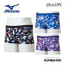 ミズノ 【MIZUNO】 ジュニア 競泳練習用 【ドラえもん】 ショートスパッツ N2MBA490 練習水着 (子供/男の子/小学生/スイムウェア/エクサ―スー...