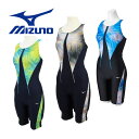 ミズノ【MIZUNO】レディース アクアフィットネス用 オールインワン N2JGB313 フィットネス水着 2024春夏 (女性用/スイムウェア/水泳/競泳/スイミング/プール/水中エクササイズ/水中ウォーキング用/縫い付けカップ仕様/撥水加工)