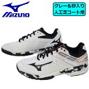 【2020春夏】 ミズノ 【MIZUNO】 テニスシューズ ウエーブエクシード ツアー4 OC/WAVE EXCEED TOUR 4 OC 61GB2072 09 (2E相当/テニス用品/クレー・砂入り人工芝コート兼用/土/足入れ革命3.0/ソフトテニス/男性用/女性用/男女兼用/ユニセックス)