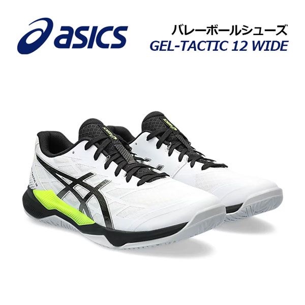 2023 ߡ å ASICS Х졼ܡ륷塼 GEL-TACTIC 12 WIDE / 륿ƥå 12 磻 1073A059 101 (/3E/˥å//ǥ/Х졼ܡ/Х졼/Х졼塼/꡼//ȥ졼˥)