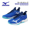 【2024 秋冬】ミズノ【MIZUNO】バレーボールシューズ ウエーブ ディメンション / WAVE DIMENSION V1GA2240 76 (ユニセックス...