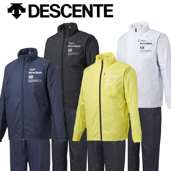 【30 OFF！】デサント【DESCENTE】ムーヴスポーツ Move Sport メンズ COSMIC THERMO スタンドジャケット / ロングパンツ ブレーカー上下セット DMMOJF32 / DMMOJG32 トレーニングウェア上下セット 2019AW (男性用/ウィンドブレーカー上下)