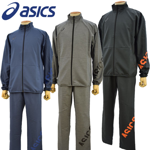 アシックス 【ASICS】 CA杢ウーブンジャケット / CA杢ウーブンパンツ トレーニングウェア 上下セット 2031C215 / 2031C216 2021春夏 (スポーツウェア/はっ水)